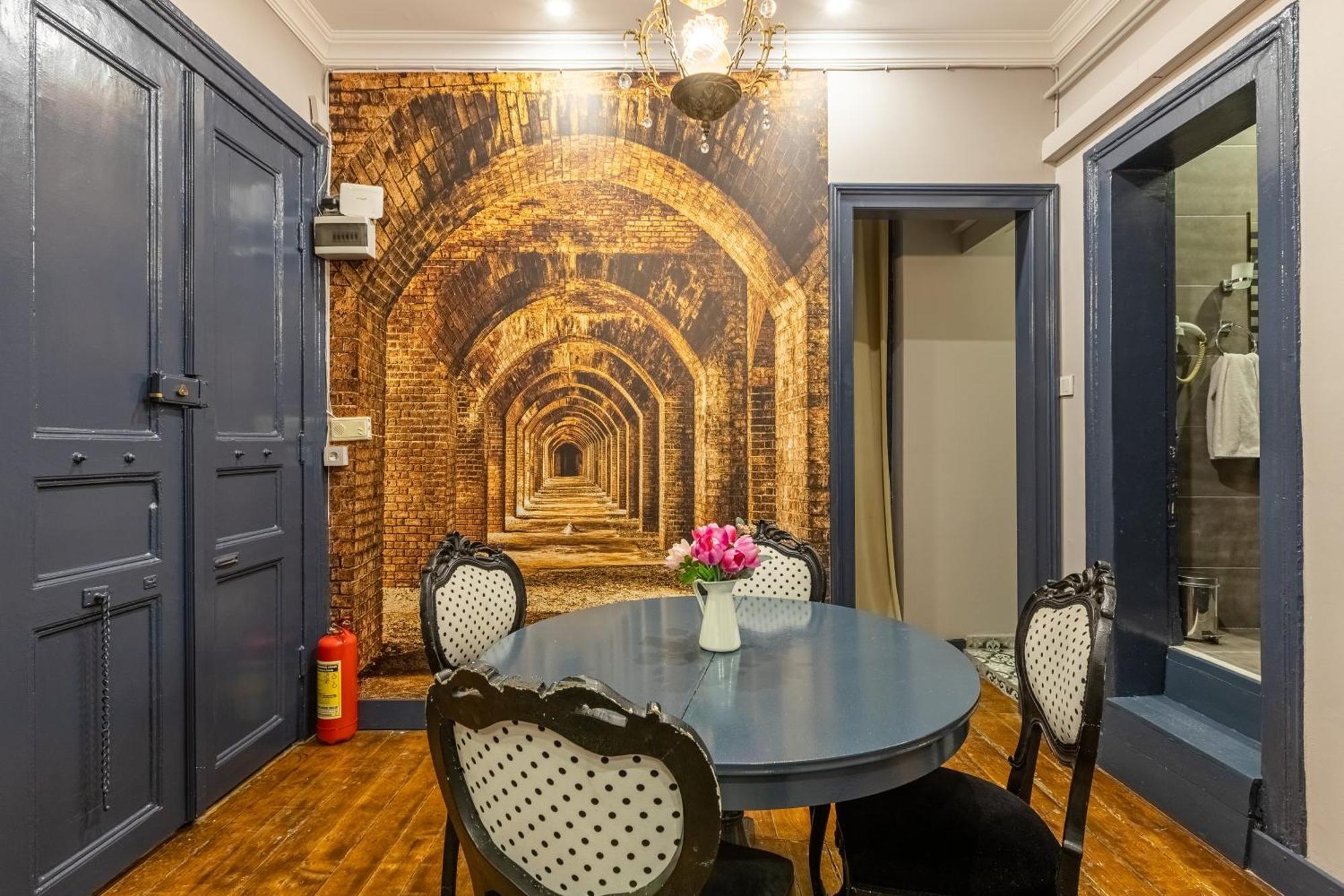 イスタンブールGanbaru Tours - Flats In Galataアパートメント エクステリア 写真