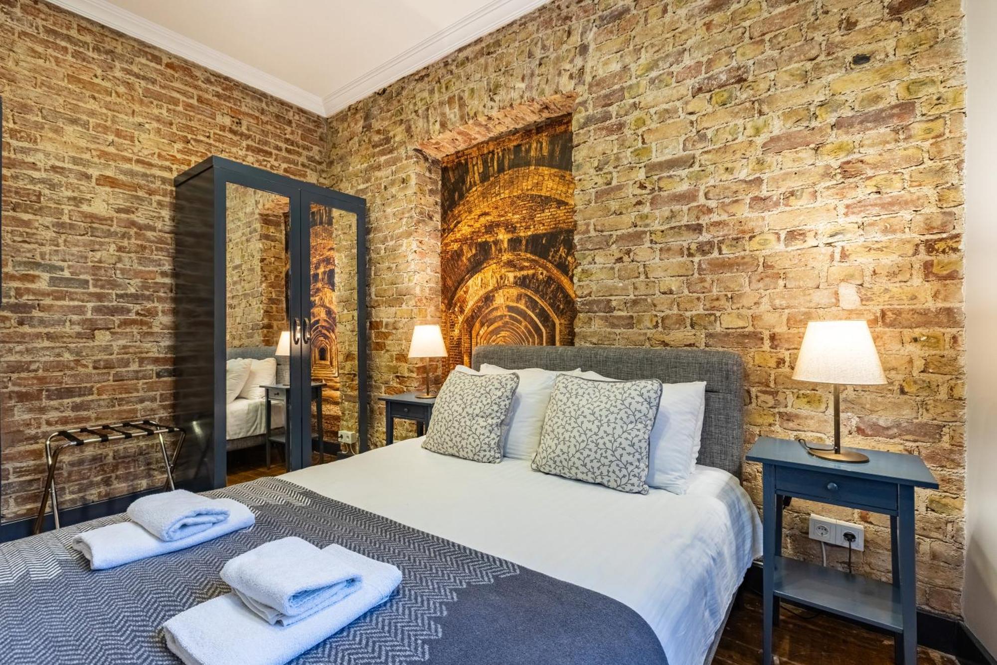 イスタンブールGanbaru Tours - Flats In Galataアパートメント エクステリア 写真
